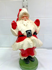 Vintage Fred Press Chalk Ware Art Deco Mid-Century Modern SANTA CLAUS 11
