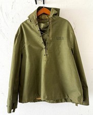 WWII US Navy Wet Weather Deck Parka Smock USN NXSX-36721 Size Large Original picture