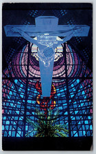 c1960s Anima Christi St Maria Goretti Parish Scottsdale Arizona Prayer Card' picture