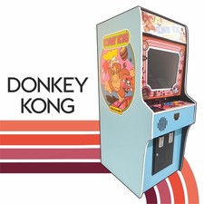 Donkey Kong 1/6 scale mini working arcade cabinet (Playscale, New Wave Toys). picture