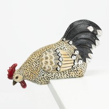 Abbott Collection Peering Rooster Beige Black Abbott Collection 12 Long Jade picture