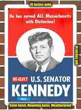 Metal Sign - 1958 John F. Kennedy for Senator- 10x14 inches picture