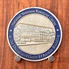 Syracuse University Veterans Resource Center Double Sided Challenge Coin W#31 picture