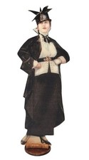 Susan Harmon Heirlooms by Susie French Modes de Paris Vintage Lady Miniature M28 picture