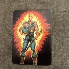 1986 Hasbro G.I. JOE Action Card First Sergeant DUKE Rc Rare picture