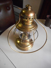 19th Century Brass C.T. Ham Railroad Conductor's Lantern picture