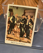 1959 Fleer The 3 Stooges Did you have to sneeze? #59 Rare Vintage Non Sports picture
