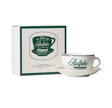 100% Authentic Limited Edition Ralph's Coffee NYC Coffee Cup & Saucer Gift Set picture