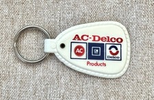 Vintage AC Delco GM General Motors Plastic Keychain (4) picture