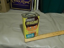 Hershey's Instant Real Chocolate Flavor [16oz] Powder Tin w/ Contents & History picture