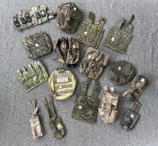 16 Russian & Ukrainian Military Pouches, Entrenching Tool, First Aid Pouch picture