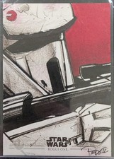 2016 Topps Rogue One Shoretrooper Darrin Pepe Sketch Card picture
