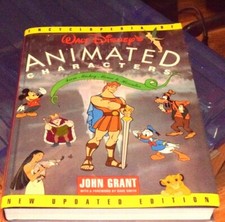 Walt Disney's Encylopedia of Animated Characters John Grant book BRAND NEW picture