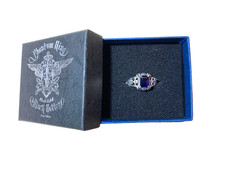 Black Butler Kuroshitsuji Black Label 2018 Ciel Phantom Ring SV925 Size 15 picture