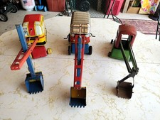 1930-50's Wyandotte Super Shovel & 2 Pressed Steel Crane Steam Shovels picture