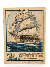 1931 old Ironsides story US frigate constitution John Hancock booklet number 119 picture