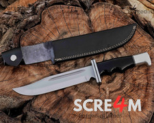 Buck 120 General Hunting Knife Scream Ghostface Movie Prop Fixed Blade NEW picture