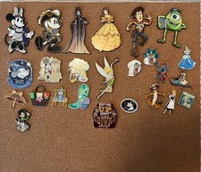 Disney Pin Collection Lot of 387 pins/Authentic picture