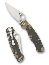 Spyderco Paramilitary 2 G-10 3.44 inch Knife CAMO C81GPCM0BK2 picture