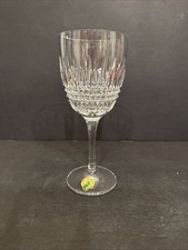 Waterford Lismore Diamond Wine Glass New Without Box 7.25” H picture
