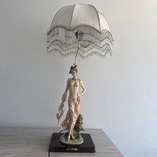 The Crosa Collection Lamp Vintage Elegant Woman Porcelain 34” picture