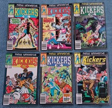 Kickers Inc. 1-6 Comic lot of 6 VF Marvel Comics New Universe COMBINED SHIPPING picture