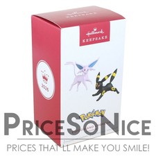 Hallmark Keepsake 2026 Pokémon Espeon and Umbreon Ornament, Set of 2 picture
