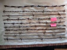 Antique Barbed Wire, 10 DIFFERENT PIECES, Excellent starter bundle , Bdl #29 picture