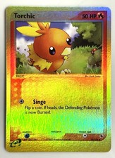 2003 Pokemon EX Ruby & Sapphire Torhic #74 Reverse Holo NM picture