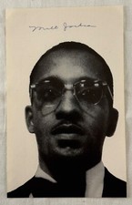 Rare, Original Autograph Milt Jackson (circa 1964), Hand Signed & Certified picture