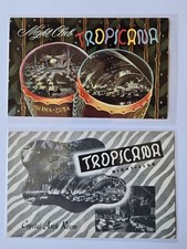 Postcards Lot (2) Night Club Tropicana, Havana, Cuba c. 1953 - Unposted picture