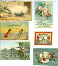 Six Piece Vintage 1890's Trade Advertising Collection  picture