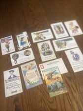 Vintage Patriotic  Early 1900s Postcards Lot Of 13 picture