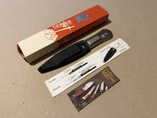 Gerber USA Fixed Blade Partial Serrated Clip-Lock Survival 5301 Blackie Collins picture