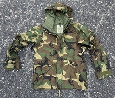 NWOT Medium Regular USGI Gen 1 ECWCS Woodland Camo GoreTex Parka Jacket  picture