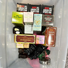 Large Vintage Avon Cologne & After Shave Decanter Collection Lot w/ Original Box picture