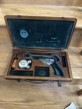 Vintage Soviet Russian Vostok Margolin MCM Pistol Wooden Presentation Case Oiler picture