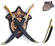 Elf Double Sword With Scabbard,Legolas Cosplay Sword,One Set of Two.Collect. picture