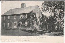 Franklin NH postcard - Daniel Webster's Birthplace 1904-1907 picture