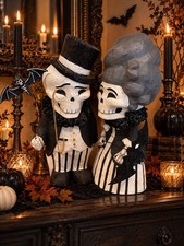 Bethany Lowe Halloween Dapper Desmond & Divine Desiree Skellys—Set of 2 picture