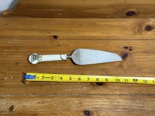 Lenox Holiday Flatware Pastry Pie Cake Server Stainless Steel Christmas Tree picture