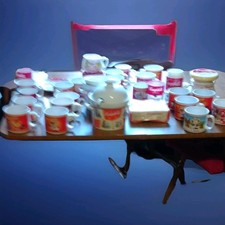 Genuine Campbell Soup Porcelain Soup Collection Over 30 Pieces picture