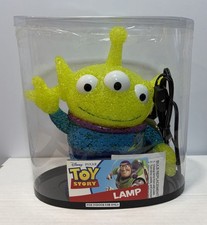 Vintage Toy Story Alien EVA Lamp Tested Working Original Box Cylinder Idea Nuova picture