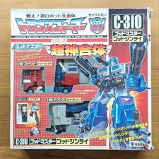 Takara Transformers C-310 God Ginrai 1988 Vintage w/Manual Missiles from JAPAN picture