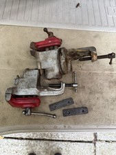 Vintage Versa Vise Multi Position Bench Lot Will Burt 3.5 Jaws Base picture