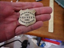 NEW HAVEN CT. WIN. AVE, RAILROAD CO POWER STATION ENGINEER 1800S EARLY RARE picture