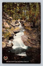 Willow Creek NY-New York, On Line of L.V. R.R Cascade, Antique Vintage Postcard picture