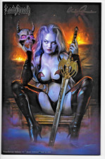 Lady Death Treacherous Infamy #1. Maer Jewel Edition Signed by Pulido Ltd to 600 picture