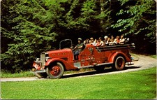 Heislers Dairy Bar Antique Fire Engine Ride Tamaqua PA Vintage Postcard 5P21-13 picture