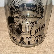 TRPQ Milk Bottle Brookside Dairy Products Farm Milk for Health picture